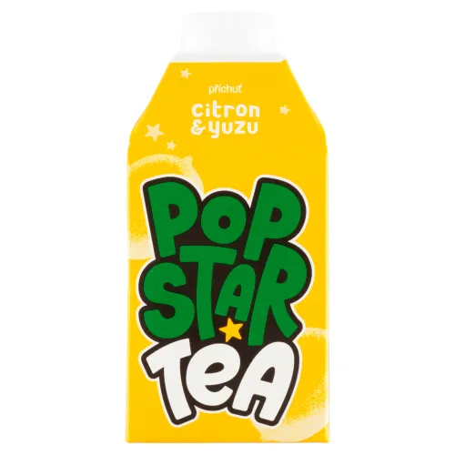 POPSTAR Tea Čajový nealkoholický nápoj s príchuťou citrónu a yuzu