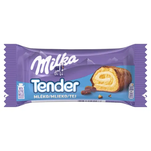 Milka Tender Jemné Pečivo Mliečna Náplň