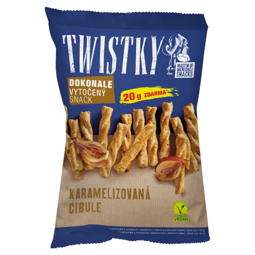 Twistky Snack s cibuľou