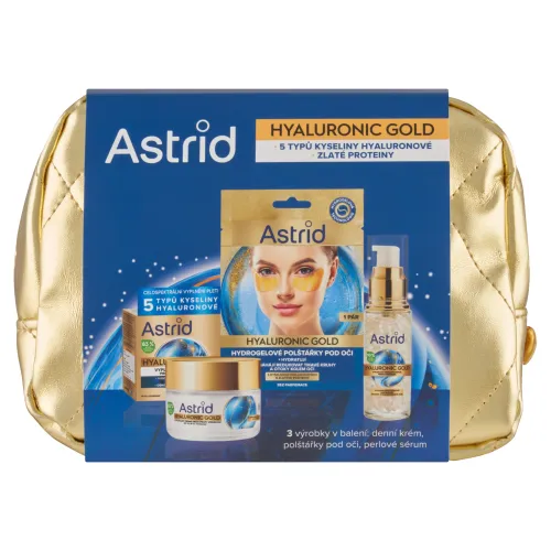 Astrid Hyaluronic Gold darčeková sada