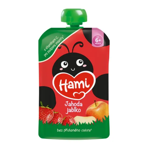 HAMI príkrm Jablko banán jahoda