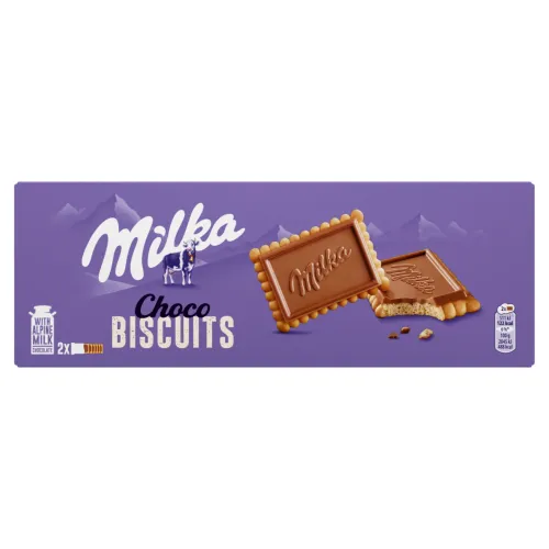Milka sušienky Choco Biscuits s čokoládou