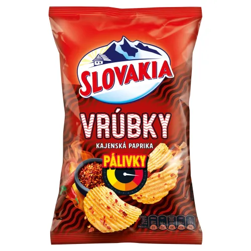 Slovakia Vrúbky pálivky kajenská paprika