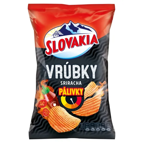 Slovakia Vrúbky pálivky sriracha