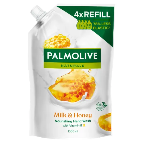 Palmolive Naturals Honey& Milk tekuté mydlo náhradná náplň