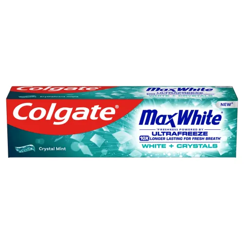 Colgate Max White White+Crystals bieliaca zubná pasta