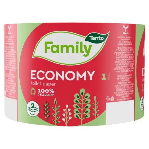 Tento Family Economy toaletný papier 2 vrstvový 1 rolka
