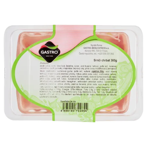 Gastro Srnčí chrbát