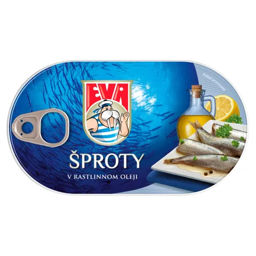 Eva Šproty v rastlinnom oleji