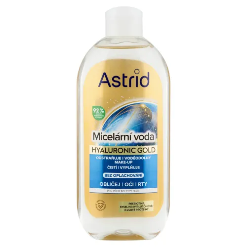 Astrid Hyaluronic Gold micelárna voda