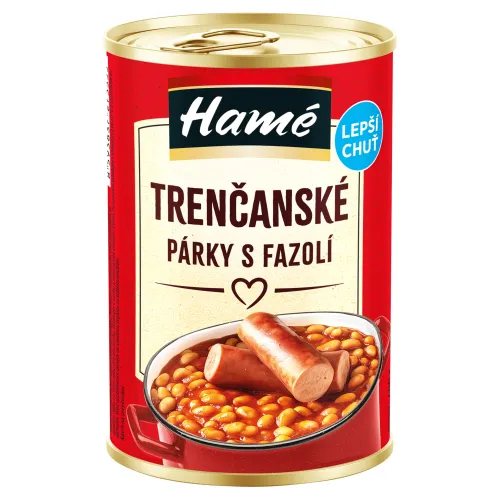 Hamé Trenčianske párky s fazuľou