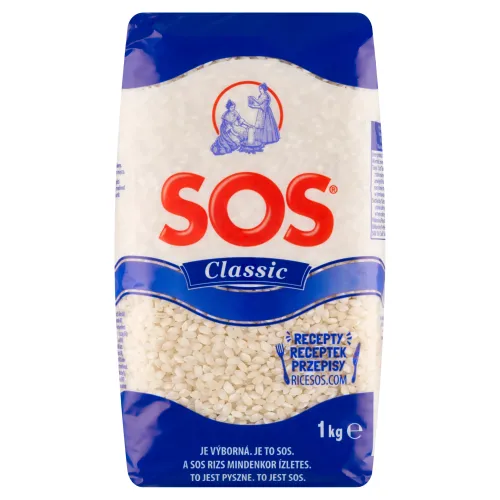 SOS Classic strednozrnná ryža bielená