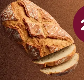 Rustikálny chlieb z kamennej pece