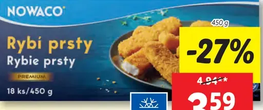 Nowaco Rybie prsty Premium