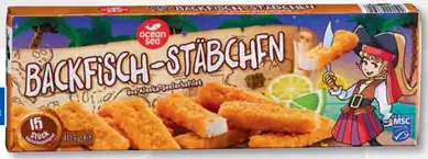 Ocean Sea Rybí prsty v chrumkavom cestíčku