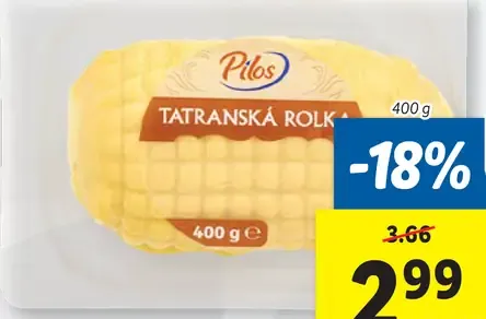 Pilos Tatranská rolka