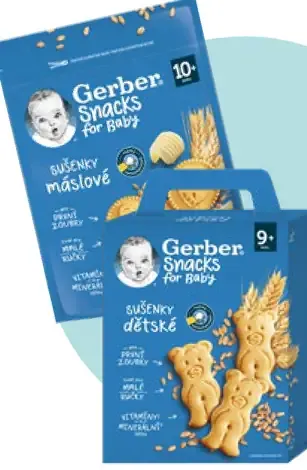 Gerber detské sušienky / maslové sušienky