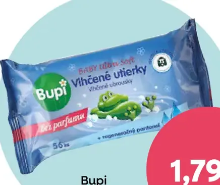 Bupi vlhčené obrúsky
