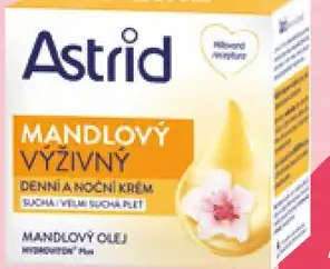 Astrid mandľový pleťový krém vyživujúci