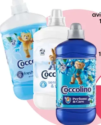 Coccolino avivážny prostriedok vybrané druhy