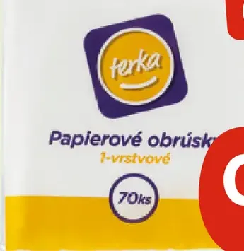 Terka papierové obrúsky