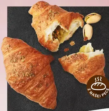 Pistáciový croissant