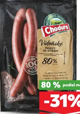 Chodura Viedenské párky