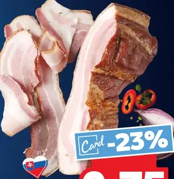 Údený bok bez kosti
