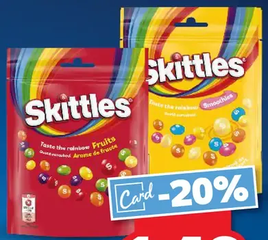 Skittles Dražé cukríky