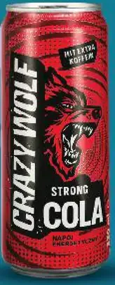 Crazy Wolf Energy Drink rôzne druhy