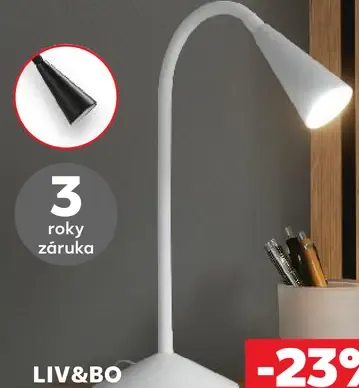 LIV&BO Stolná LED lampa