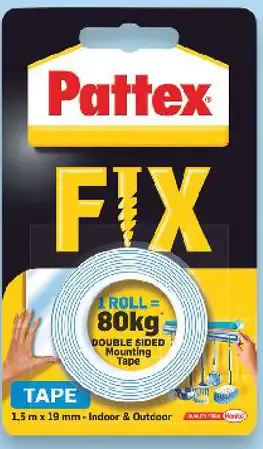 Pattex Lepiaca páska Fix