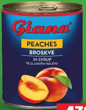 Giana Broskyne v sladkom náleve