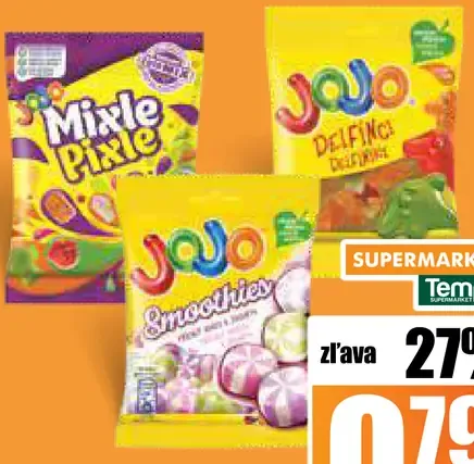 Jojo želé 3 druhy