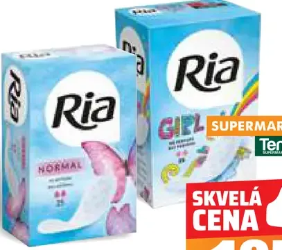 Ria slipové hygienické vložky