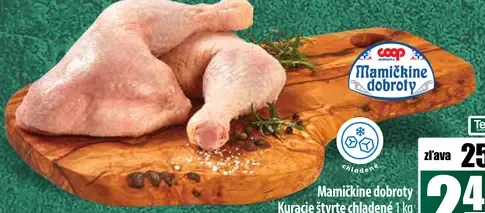 Mamičkiné dobroty Kuracie štvrté chladené