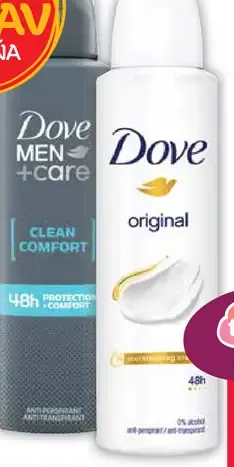 Dove antiperspirant