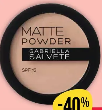Gabriella Salvete Matte, púder