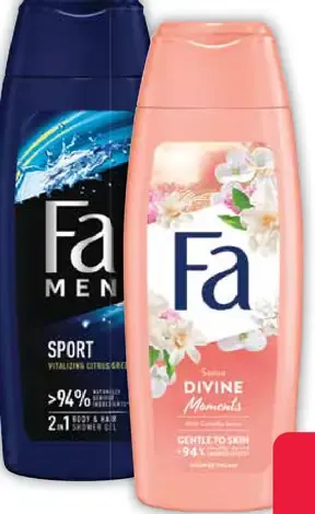 Fa sprchovací gél viac druhov