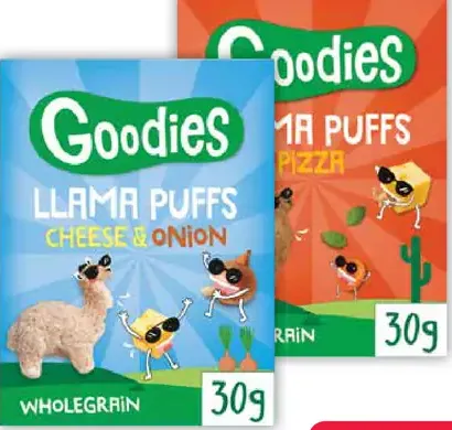 Goodies Llama, chrumky