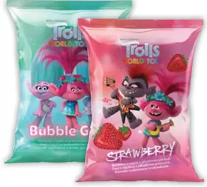 Trolls furé s náplňou