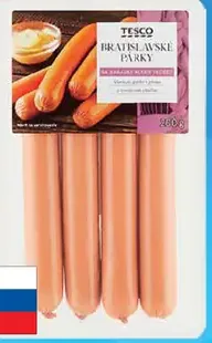 Tesco bratislavské párky