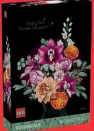 Lego® 10342 Krásna kytica ružových kvetov