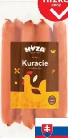 Hyza kuracie párky