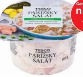 Tesco parížsky šalát
