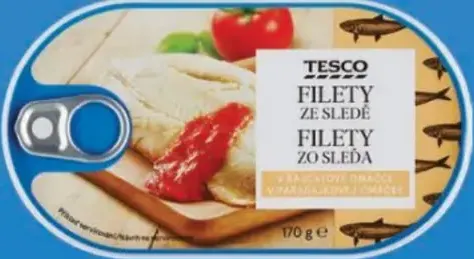 Tesco filety zo sleďa