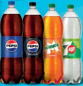 Pepsi, Pepsi Zero, Mirinda, 7Up