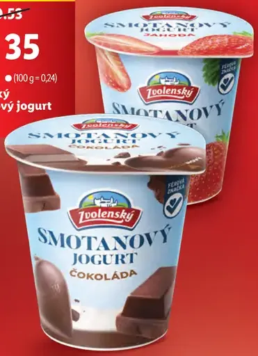 Zvolenský smotanový jogurt