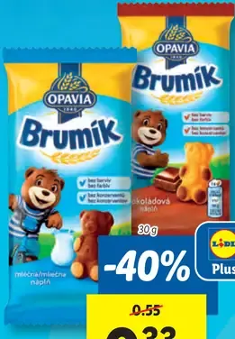 Opavia Brumík s náplňou