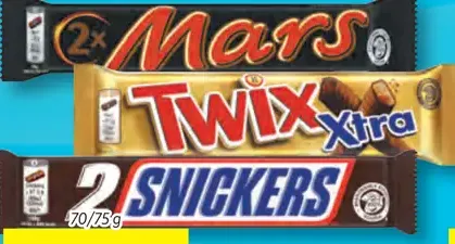 Snickers/Mars/Twix